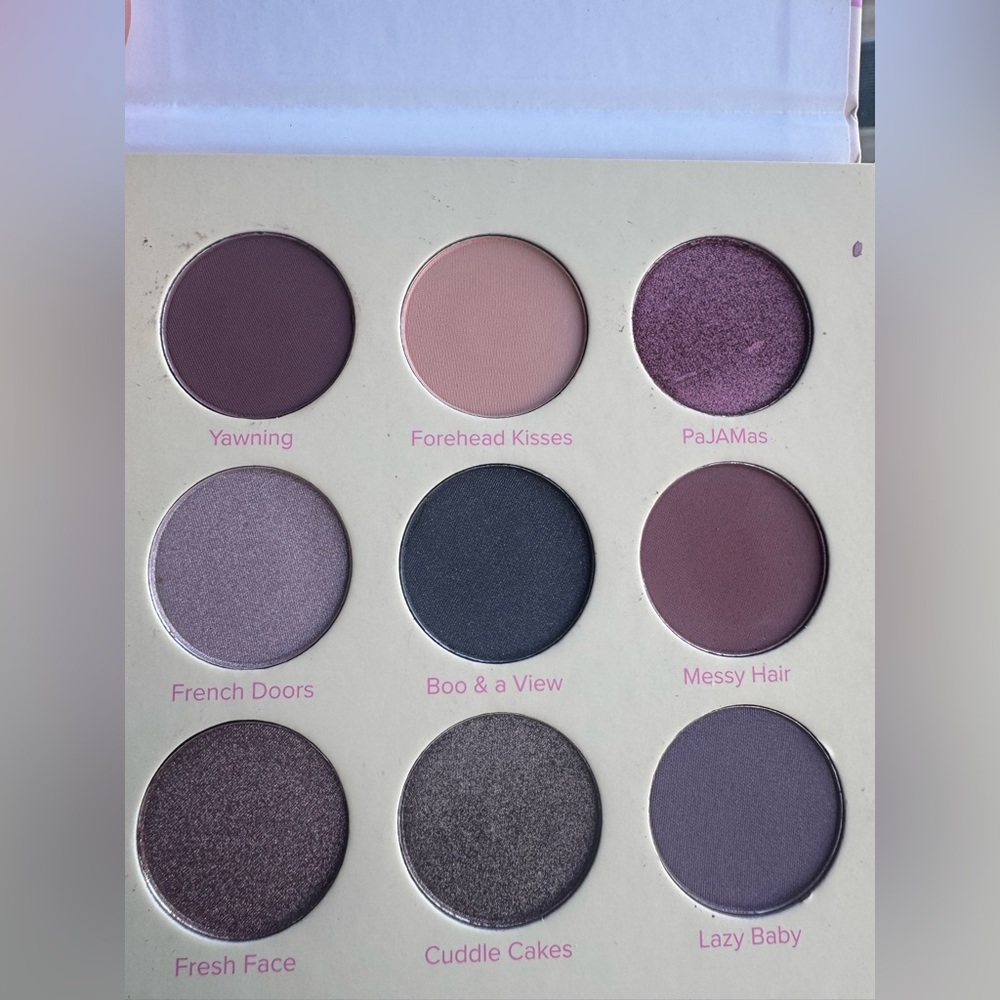 Beauty Bakerie Breakfast in Bed Palette with Pink and Gold Accents